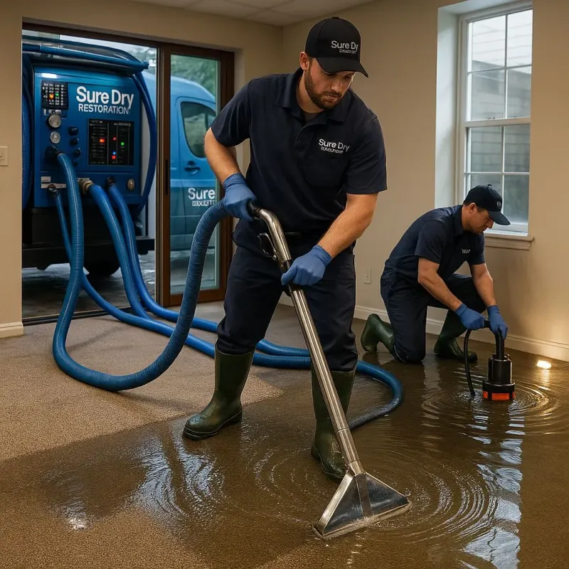 Water Extraction and Removal process in Jonestown, TX